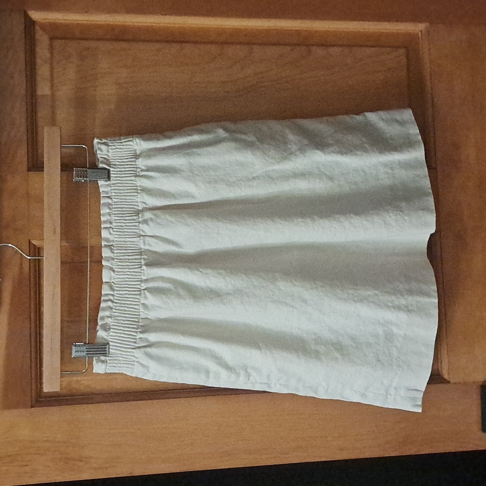 J. Crew Cream Mini Skirt, Size 2